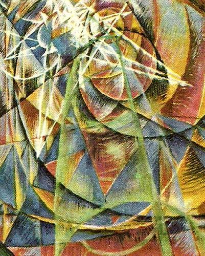 giacomo balla merkuriu passerar framfor solen oil painting image